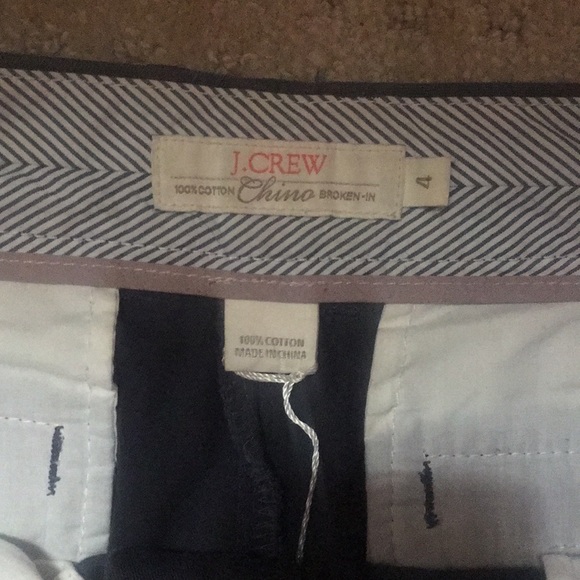 Navy jcrew chino shorts - Picture 2 of 2